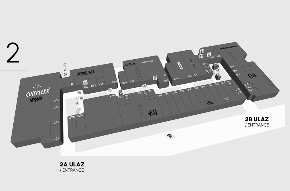 City Center Shop Map